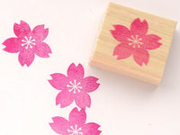 Cherry blossom stamp, Wedding tree decoration stamp, Flower rubber stamp, Sakura stamp