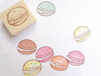 Macaron decoration stamp, Wedding stamp, Personalized stamp wedding