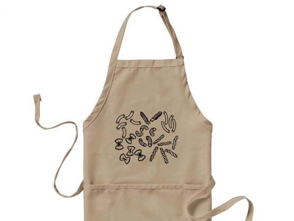 Macaroni apron, Unique apron gift, Cooking lover apron, Personalized apron