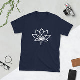 Lotus Yoga Short-Sleeve Unisex T-Shirt