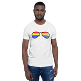 Rainbow sunglasses, LGBT flag, Rainbow flag T-shirt