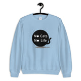 No cats No life Sweatshirt