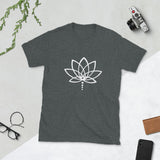 Lotus Yoga Short-Sleeve Unisex T-Shirt