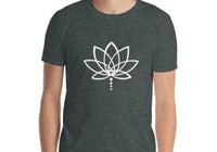 Lotus Yoga Short-Sleeve Unisex T-Shirt