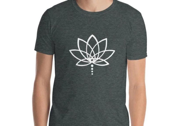 Lotus Yoga Short-Sleeve Unisex T-Shirt