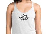 Lotus yoga Women's Racerback Tank