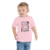 Engineer tools, Baby T-shirt, Short sleeve tee, Dad and baby