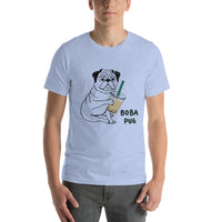 Boba pug T-Shirt, Tapioca pug, Cute pug T-shirt, Dog lover gift idea, Animal T-shirt