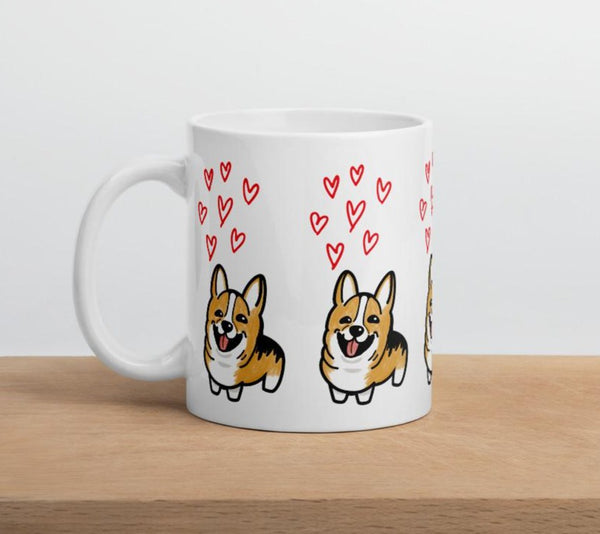 Corgi ｍug, Walsh Corgi, Dog lover gift idea