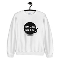 No cats No life Sweatshirt