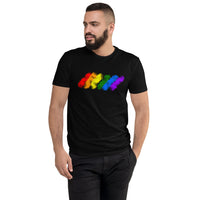 Rainbow T-shirt, LGBT gift idea, Rainbow flag