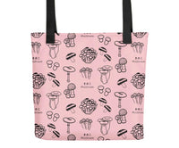 Mushroom Tote bag, Eco tote bag, Vegetarian gift