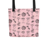 Mushroom Tote bag, Eco tote bag, Vegetarian gift