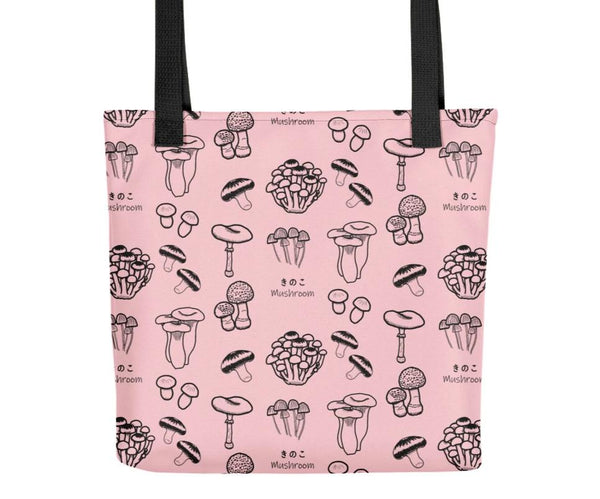 Mushroom Tote bag, Eco tote bag, Vegetarian gift