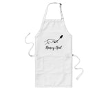 Nail salon apron, Personalized apron, Nail salon owner gift idea, Japanese rubber stamps