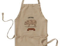 Butcher apron, Cut of meat unique apron