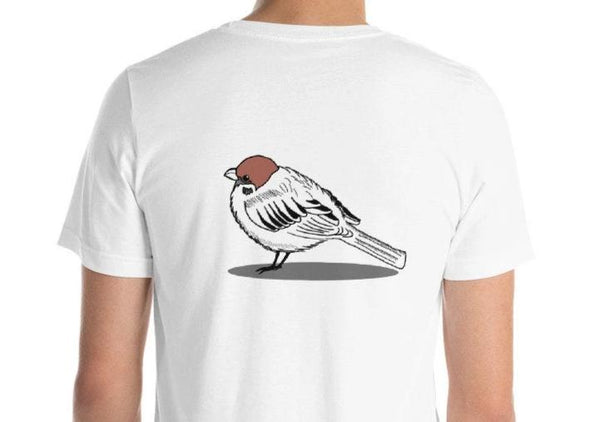Sparrow T-Shirt, Bird lover, Unique t-shirt